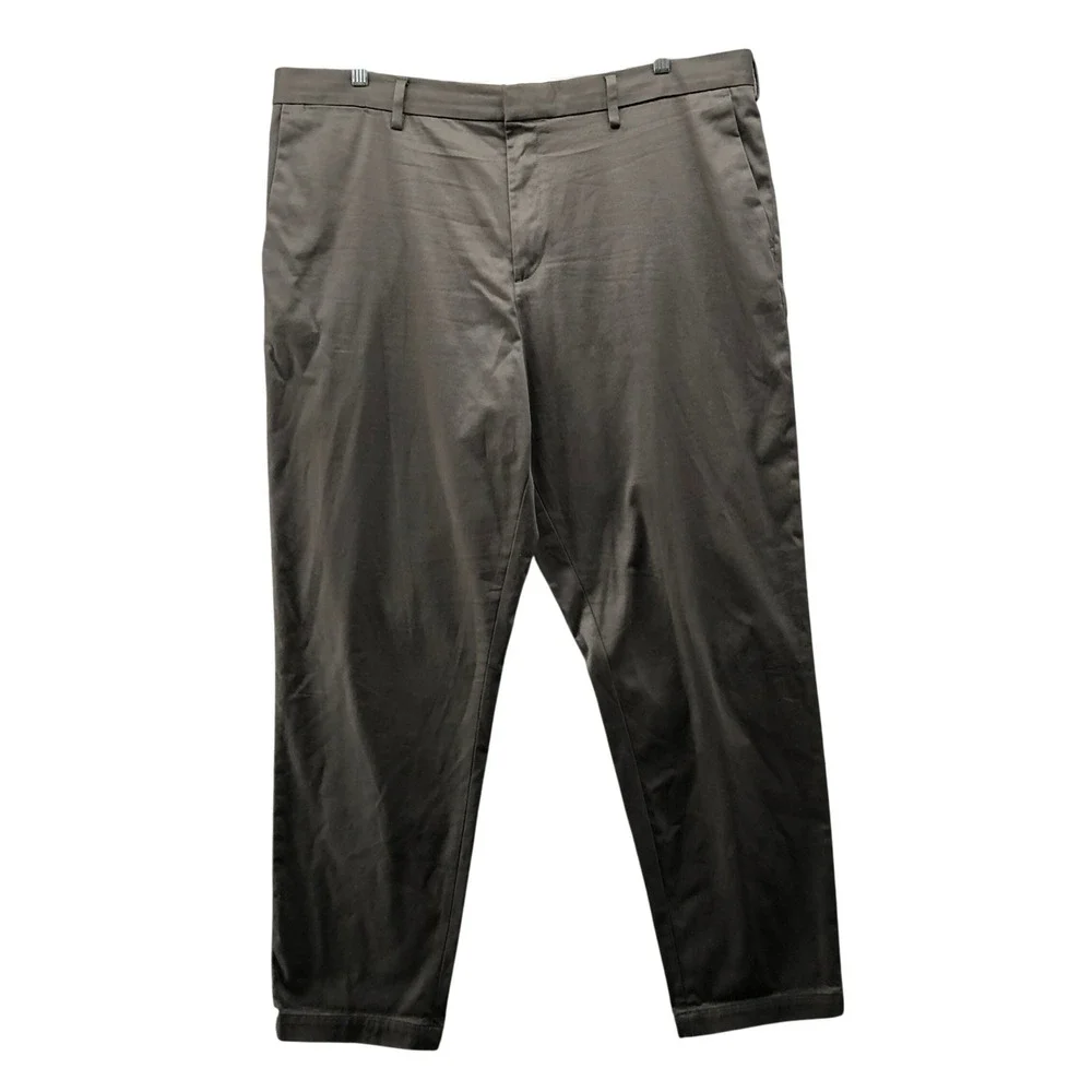 Banana Republic Mason Athletic Tapered Fit Pants Mens 40x32 Charcoal Gray Chino